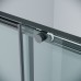 Душевой уголок Grossman Style 130х70 профиль Черный матовый стекло прозрачное