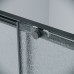 Душевой уголок Grossman Style 100х90 профиль Черный матовый стекло шиншилла