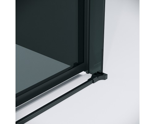 Душевой уголок Grossman Classic 100х90 120.K33.04.1090.21.10 профиль Черный матовый стекло тонированное