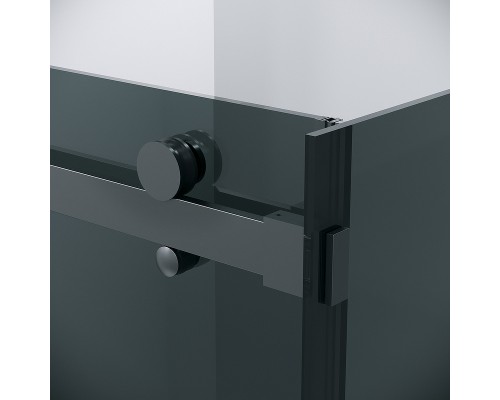 Душевой уголок Grossman Classic 100х90 120.K33.04.1090.21.10 профиль Черный матовый стекло тонированное