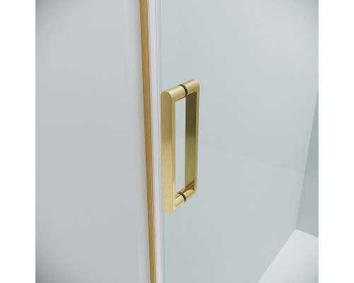 Душевой уголок Grossman Classic 110х80 120.K33.04.1180.32.00 профиль Золото сатин стекло прозрачное