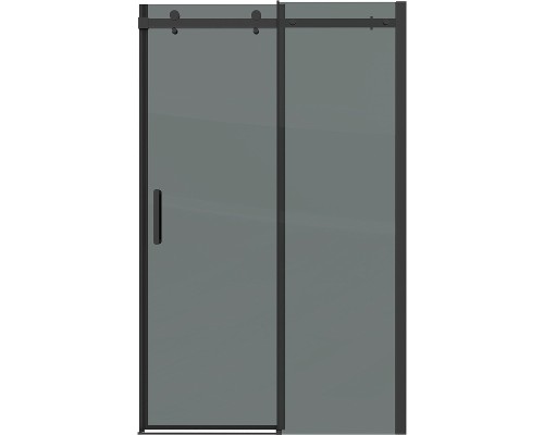 Душевая дверь Grossman Classic 100 100.K33.04.100.21.10 профиль Черный матовый стекло тонированное