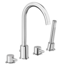 Смеситель на борт ванны Damixa Scandinavian Pure Хром