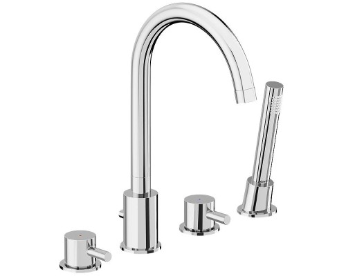 Смеситель на борт ванны Damixa Scandinavian Pure 360400000 Хром