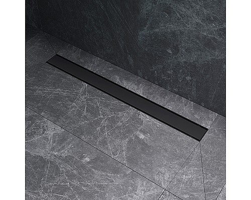 Душевой лоток AM.PM PrimeFlow 80 W02SC-U11-080-04BM с Черной матовой решеткой / под плитку Tile