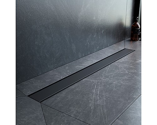 Душевой лоток AM.PM PrimeFlow 80 W02SC-U11-080-04BM с Черной матовой решеткой / под плитку Tile