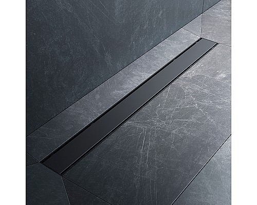 Душевой лоток AM.PM PrimeFlow 80 W02SC-U11-080-04BM с Черной матовой решеткой / под плитку Tile