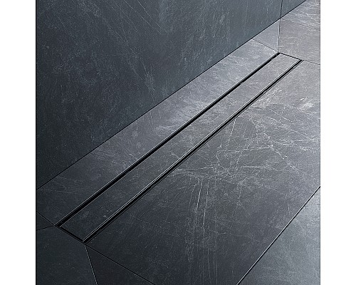 Душевой лоток AM.PM PrimeFlow 80 W02SC-U11-080-04BM с Черной матовой решеткой / под плитку Tile