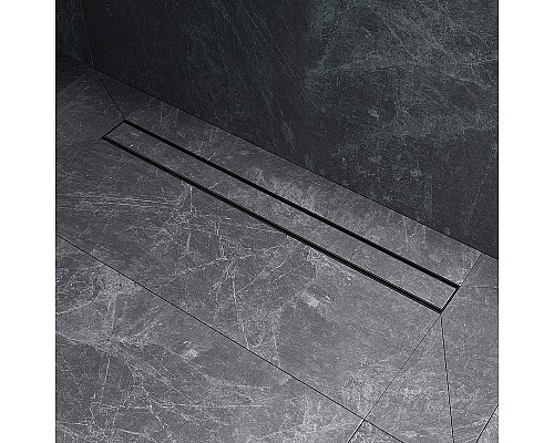 Душевой лоток AM.PM PrimeFlow 80 W02SC-U11-080-04BM с Черной матовой решеткой / под плитку Tile