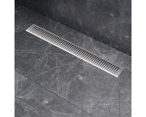 Душевой лоток AM.PM MasterFlow 60 W01SC-P11-060-01SB с решеткой Хром матовый Cut Gradient