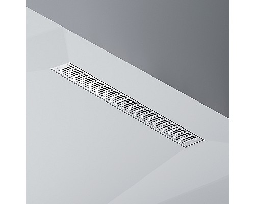 Душевой лоток AM.PM MasterFlow 60 W01SC-P11-060-01SB с решеткой Хром матовый Cut Gradient