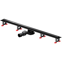 Душевой лоток AM.PM MasterFlow 100 W01SC-S11-100-05BM с Черной матовой решеткой Slim line