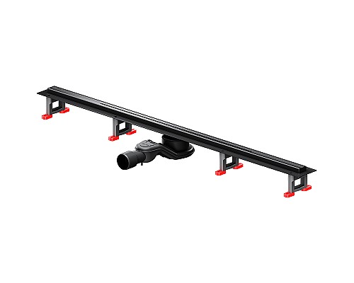 Душевой лоток AM.PM MasterFlow 100 W01SC-S11-100-05BM с Черной матовой решеткой Slim line