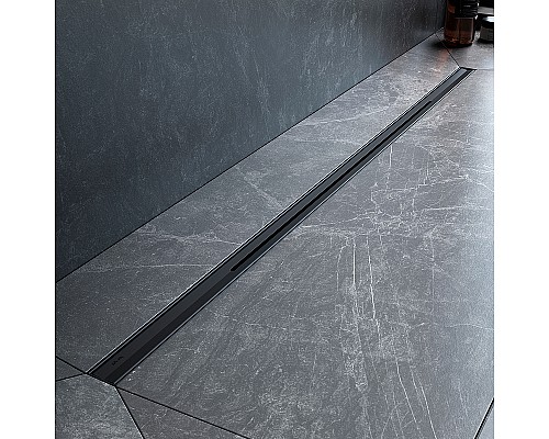 Душевой лоток AM.PM MasterFlow 100 W01SC-S11-100-05BM с Черной матовой решеткой Slim line