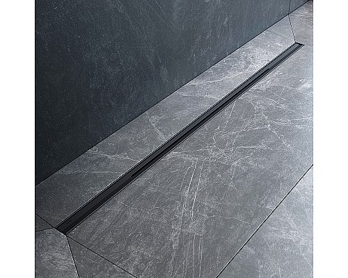 Душевой лоток AM.PM MasterFlow 100 W01SC-S11-100-05BM с Черной матовой решеткой Slim line