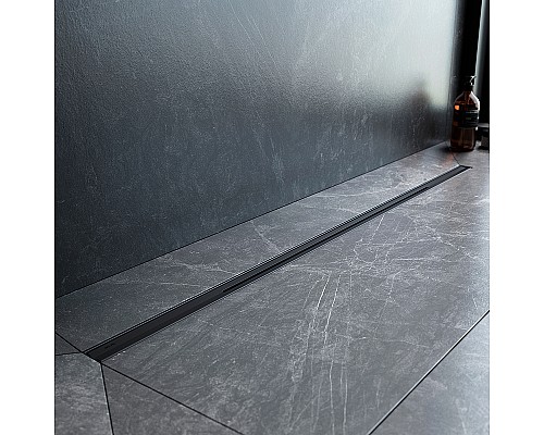 Душевой лоток AM.PM MasterFlow 100 W01SC-S11-100-05BM с Черной матовой решеткой Slim line