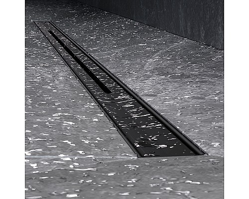 Душевой лоток AM.PM MasterFlow 100 W01SC-S11-100-05BM с Черной матовой решеткой Slim line