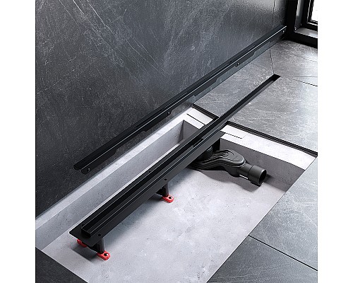 Душевой лоток AM.PM MasterFlow 100 W01SC-S11-100-05BM с Черной матовой решеткой Slim line