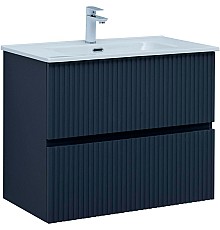 Тумба под раковину Aquanet Джейн 80 313302 подвесная Маренго