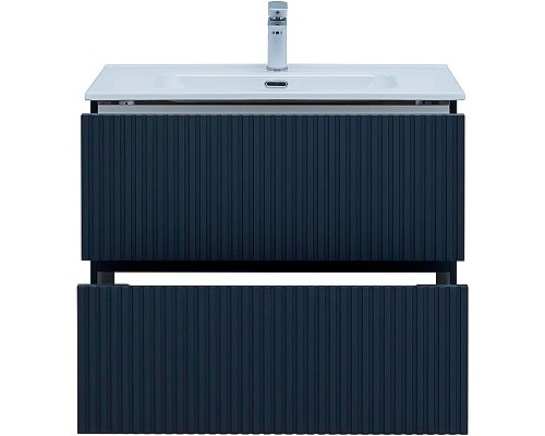 Тумба под раковину Aquanet Джейн 80 313302 подвесная Маренго