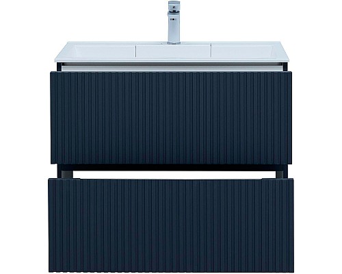 Тумба под раковину Aquanet Джейн 80 313302 подвесная Маренго