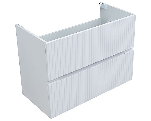 Тумба под раковину Aquanet Джейн 90 313287 подвесная Белая матовая