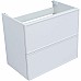 Тумба под раковину Aquanet Арт 75 313255 подвесная Белая матовая