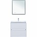 Тумба под раковину Aquanet Арт 75 313255 подвесная Белая матовая