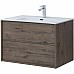 Тумба под раковину Aquanet Lino 80 Flat 287543 подвесная Дуб веллингтон