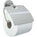 Держатель туалетной бумаги Nofer Niza 16858.B с крышкой Хром
