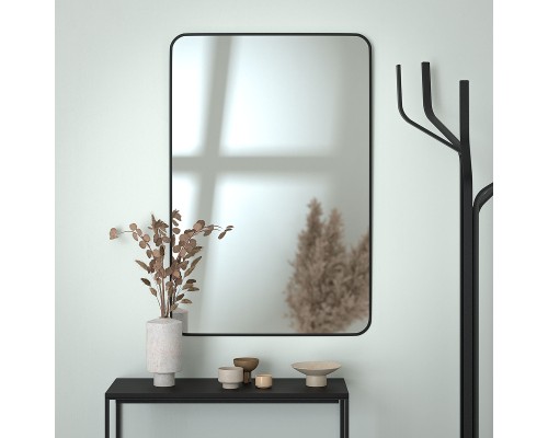 Зеркало Evoform Colora 120х80 BY 0440 с окантовкой - Черный цвет
