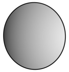 Зеркало Evoform Colora d80 BY 0454 с окантовкой - Черный цвет