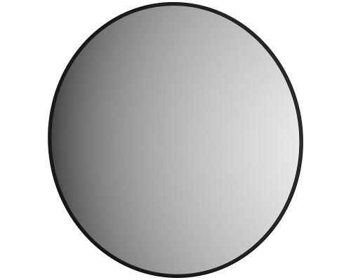 Зеркало Evoform Colora d80 BY 0454 с окантовкой - Черный цвет