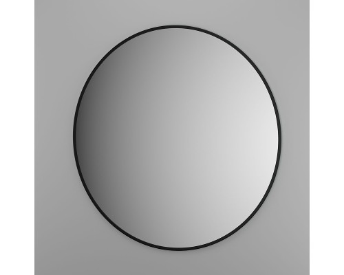 Зеркало Evoform Colora d80 BY 0454 с окантовкой - Черный цвет
