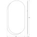 Зеркало Evoform Double 124x65 на стеклянном основании - цвет Бронза