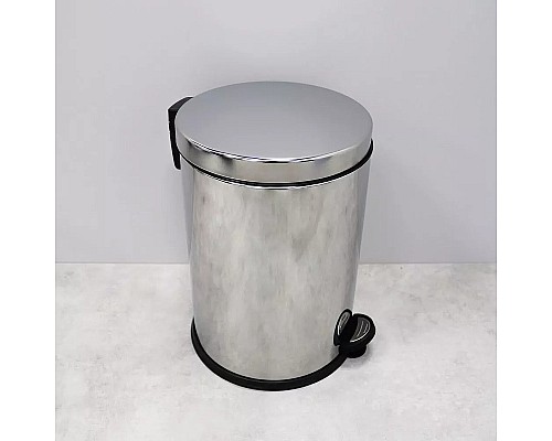 Ведро для мусора Fixsen FX-34024O Хром