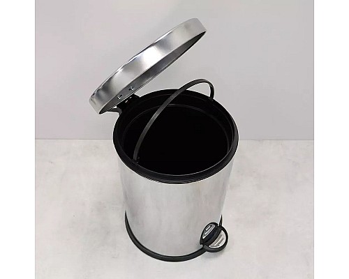 Ведро для мусора Fixsen FX-34024O Хром