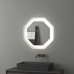 Зеркало Evoform Ledshine 60x60 с подсветкой 19 W - без выключателя - нейтральный белый свет