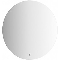 Зеркало Evoform Ledshine d80 с подсветкой 21 W - сенсорный выключатель - теплый белый свет