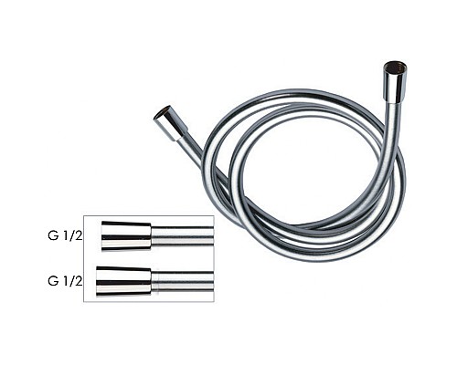 Душевой шланг Remer 332CN2G150NO Черный матовый