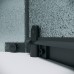 Душевой уголок Grossman Pragma 100х100 302.K33.03.1010.21.02 профиль Черный матовый стекло шиншилла