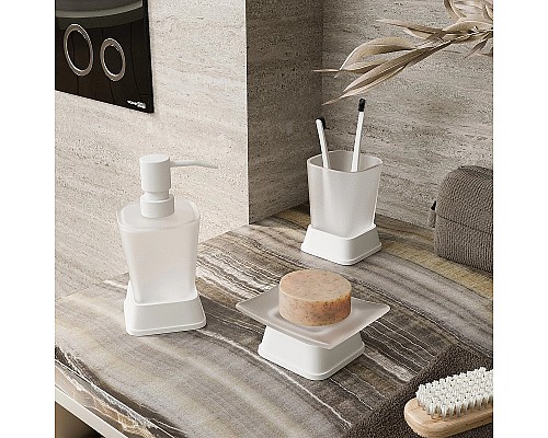 Дозатор для жидкого мыла WasserKRAFT Amper K-5499W Белый