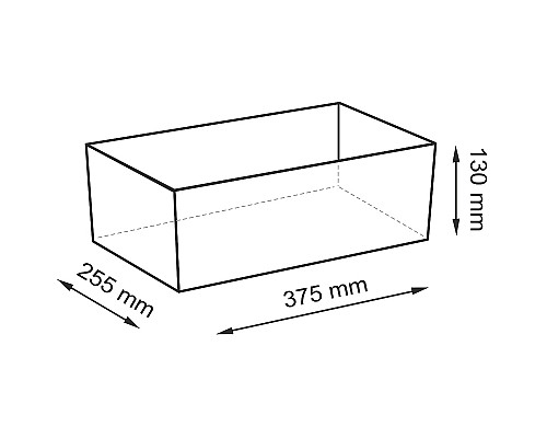 Корзина для аксессуаров WasserKRAFT Aula WB-110-L Серая