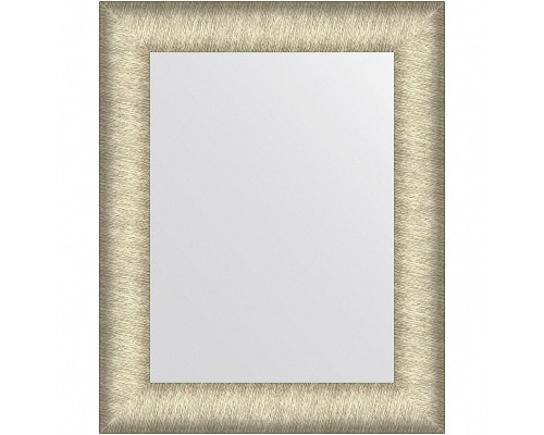 Зеркало Evoform Definite 50х40 BY 7614 в багетной раме - Брашированное серебро 59 мм
