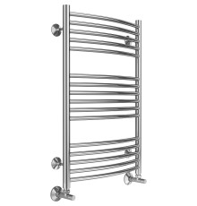 Водяной полотенцесушитель Terminus Классик П16 500x800 4670078529596 Хром, нижнее подключение, G 1/2" ВР, с угловым соединением