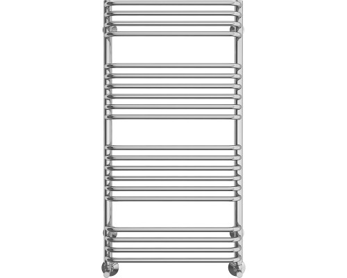 Водяной полотенцесушитель Terminus Стандарт П20 500x1000 4670078529800 Хром, нижнее подключение, G 1/2" ВР, с угловым соединением