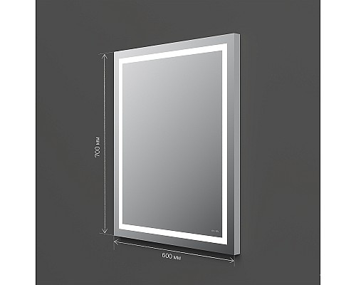 Зеркало AM.PM Gem 60 M91AMOX0601WG с подсветкой с ИК-сенсорным выключателем