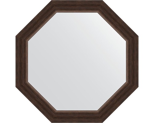 Зеркало Evoform Octagon 62х62 BY 3722 в багетной раме - Палисандр 62 мм