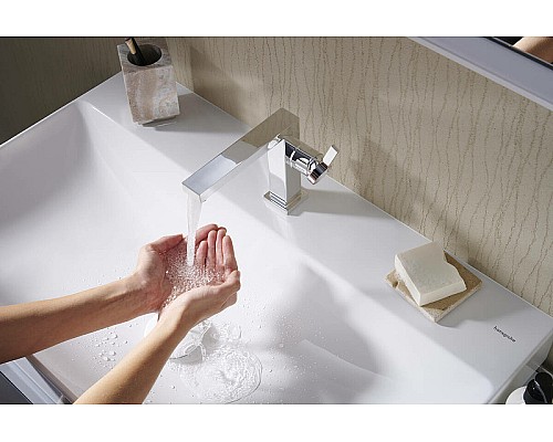 Смеситель для раковины Hansgrohe Tecturis E 73020000 Хром