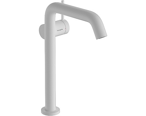 Смеситель для раковины Hansgrohe Tecturis S 73370700 Белый матовый